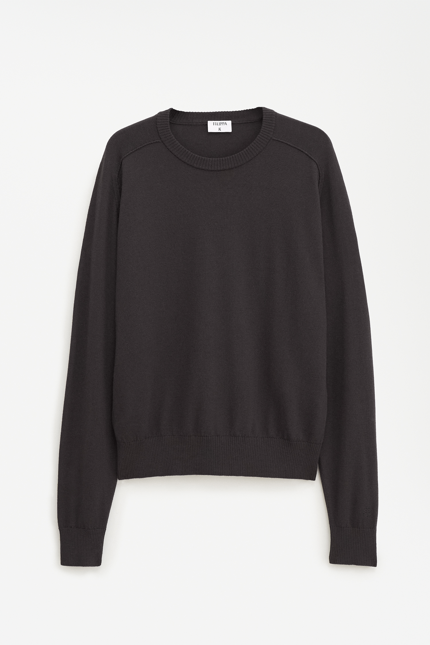 Filippa K Inside-out Sweater In Brown